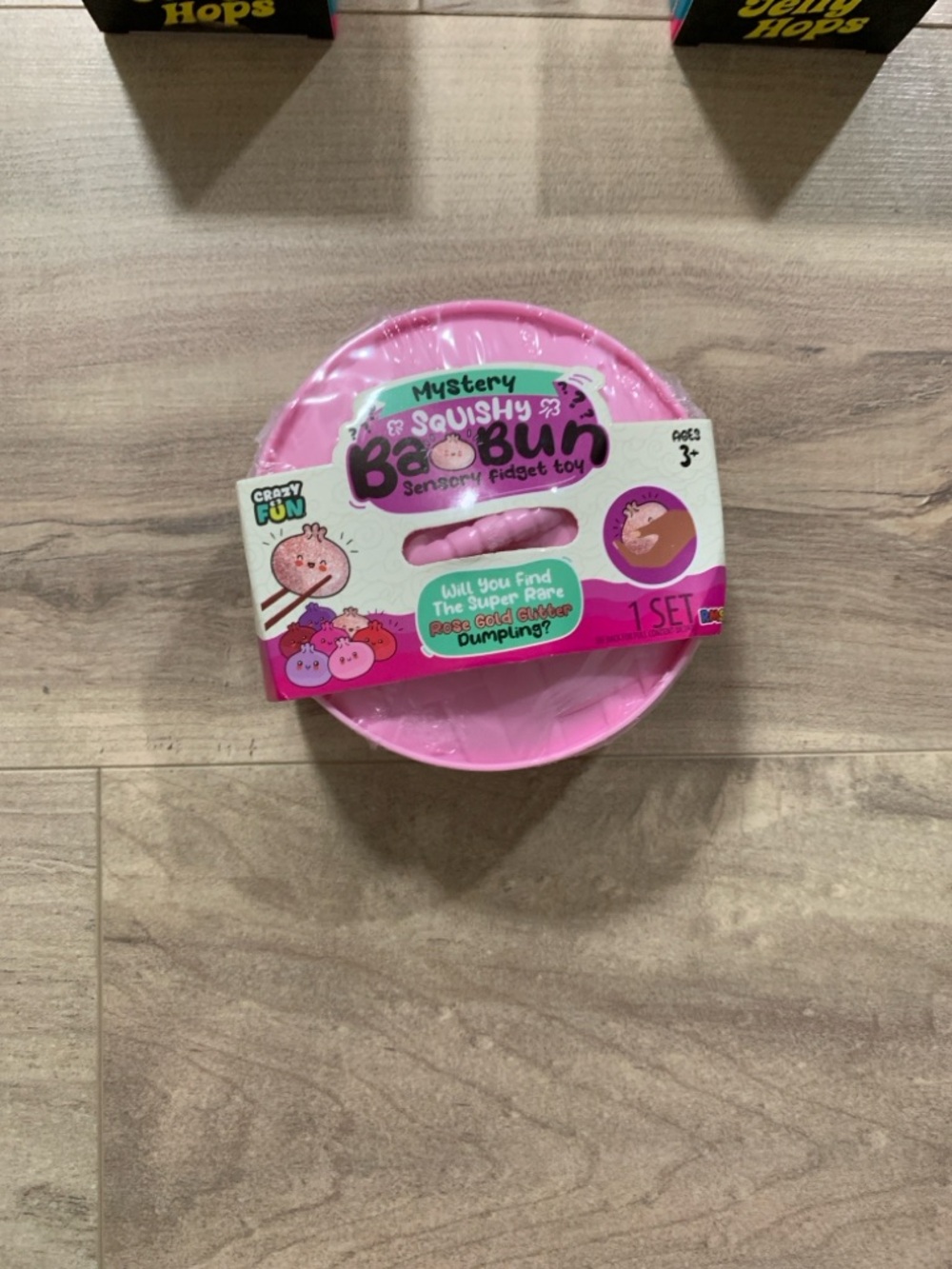 Mystery Squishy Bao Bun Sensory Fidget Toy - Pink